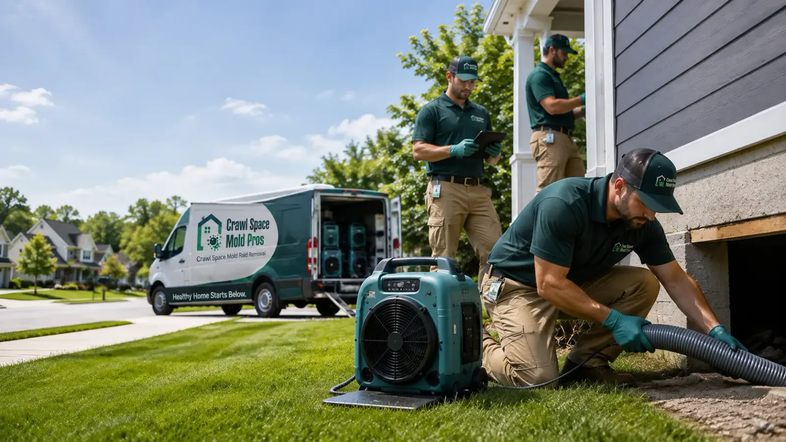 Crawl Space Mold Removal in East Andover, ME